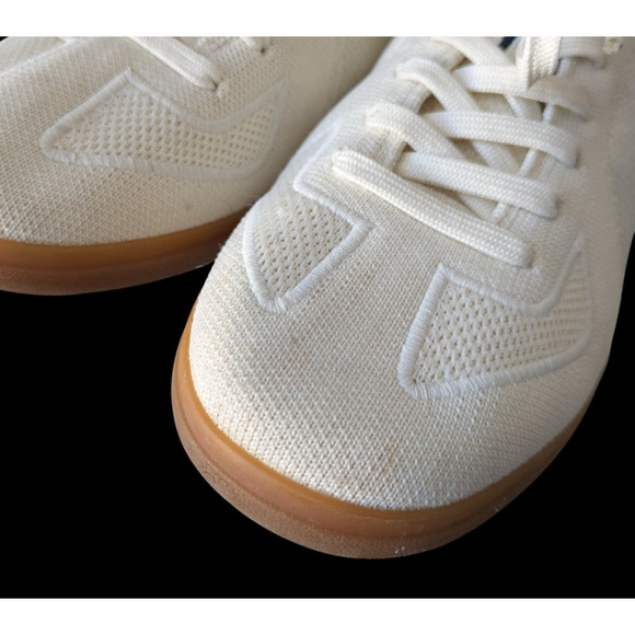 Rothys Bone White The RS01 Casual Sneaker Size 9 Mens Knit Lace Up Comfort - Picture 8 of 16